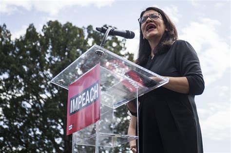 Rashida Tlaib Launches 'Impeach the MF' T-Shirt Range: 'You've Asked ...