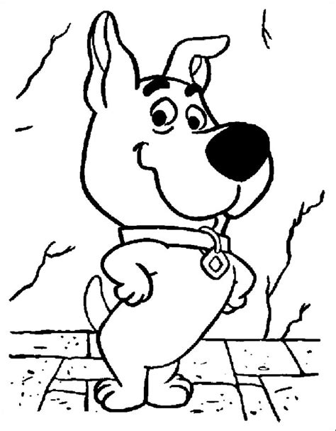 Free Printable Scooby Doo Coloring Pages For Kids | Scooby doo coloring ...