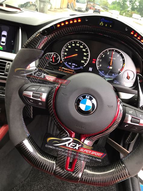 LED Performance M5 F90 Steering Wheel Full Set | Rexsupersport - Specializes In Providing Carbon ...