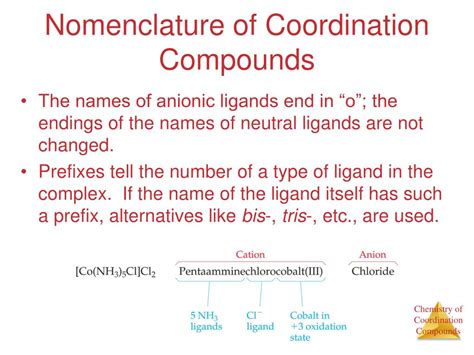 PPT - Chapter 24 Chemistry of Coordination Compounds PowerPoint Presentation - ID:575641