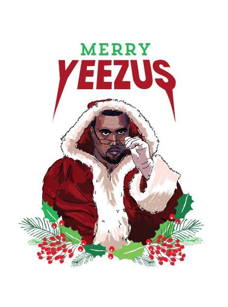 No one says 'Merry Christmas' like Yeezus. - 23 Christmas Cards For Your Hip... - Capital XTRA