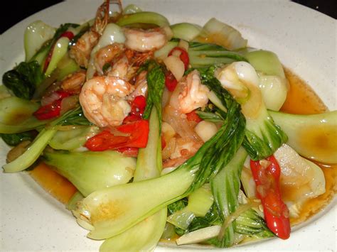 resipi cikgusejarah: Resipi Sayur : Sawi Jepun goreng bersama dengan Udang