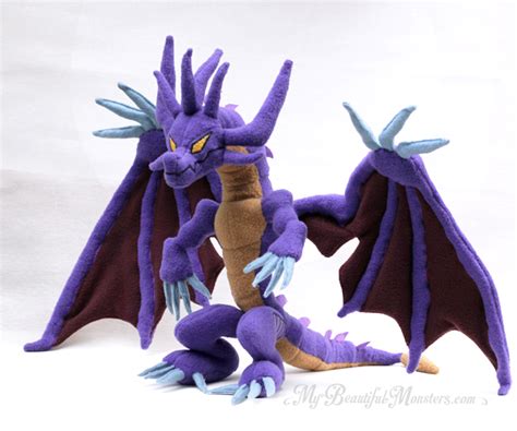 Custom Bahamut Dragon Plush from FF7 – My Beautiful Monsters