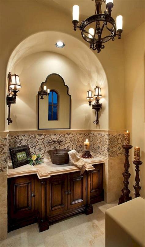 Incredible Spanish Style Bathroom Ideas With Low Cost | Home decorating Ideas