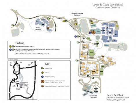 Lewis And Clark College Map - Maping Resources