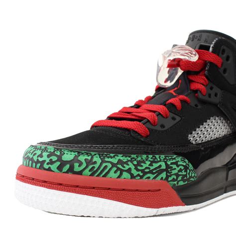 NIKE AIR JORDAN SPIZIKE OG RETRO GS SZ 5.5 Y BLACK RED GREEN YOUTH 317321 026 - Walmart.com