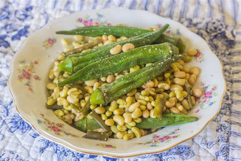 Southern Field Peas and Okra | Syrup and Biscuits