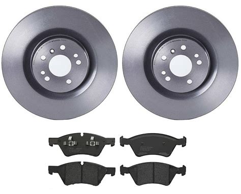 Mercedes Disc Brake Pad and Rotor Kit – Front (350mm) (Low-Met) Brembo Brembo KT04120