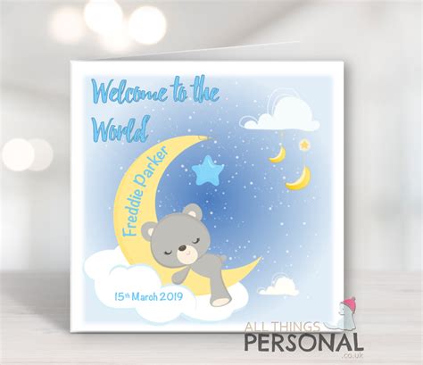 Welcome To The World Baby Boy Card | ubicaciondepersonas.cdmx.gob.mx