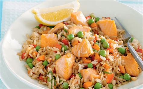 Salmon fried rice recipe | FOOD TO LOVE