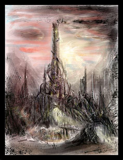 Barad Dur Sketch by ShikeyBoy on DeviantArt