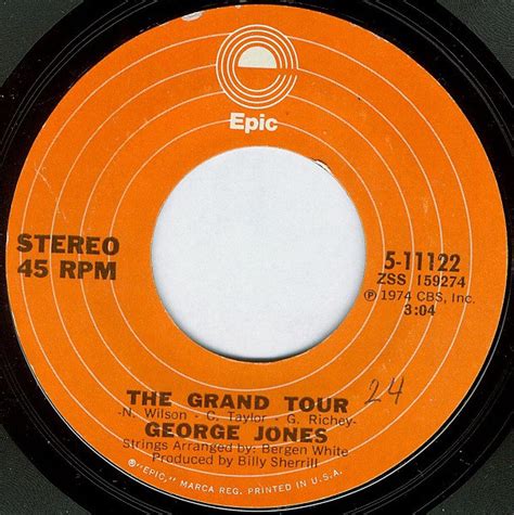 George Jones - The Grand Tour (1974, Vinyl) | Discogs