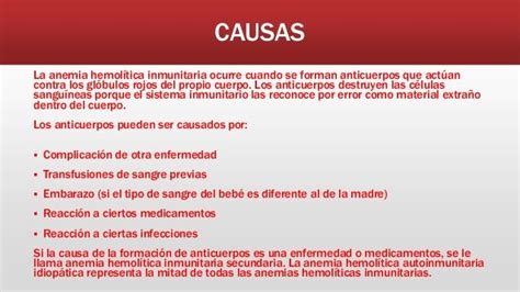 Causas De Anemia