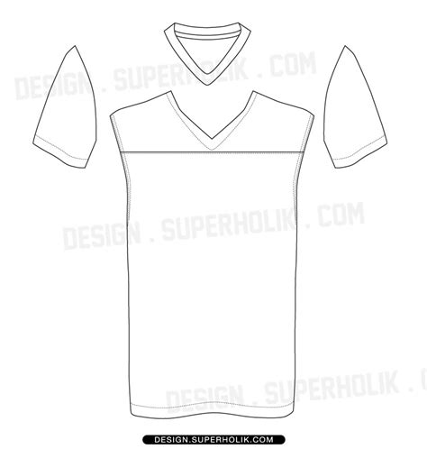 Fashion design templates, Vector illustrations and Clip-artsFootball Jersey Template-Fashion ...