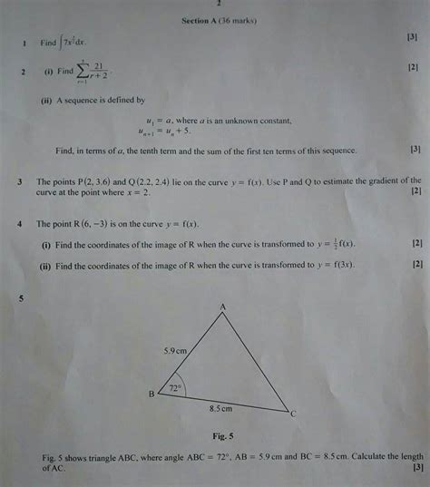 OCR MEI Maths C2 paper 6th June 2014PM UNOFFICIAL MARK SCHEME - Page 2 - The Student Room