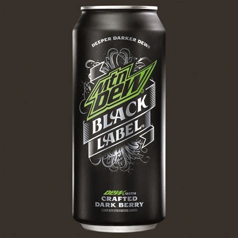 Mountain Dew Black Label Now Available Nationwide - BevNET.com