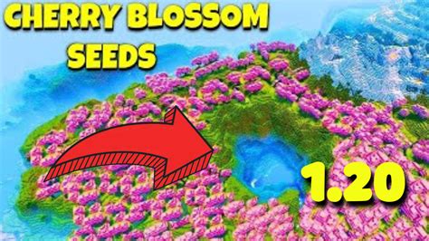 Beautiful Cherry Blossom Seeds For Minecraft (1.20.6, 1.20.1) - Bedrock ...