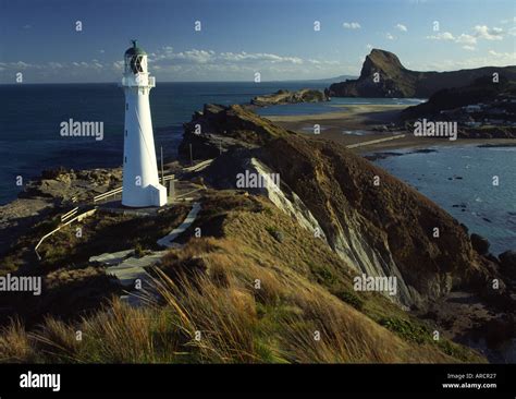 Castlepoint Lighthouse, New Zealand Stock Photo - Alamy