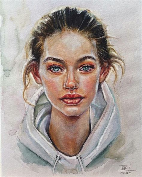 #odiegracee #pinterestPinterest- Odiegracee | Aquarell gesicht ...