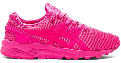 Asics Gel Kayano Trainer Evo in Pink for Men | Lyst