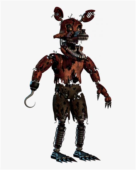 Nightmare Foxy Ennard - Fnaf Nightmare Foxy PNG Image | Transparent PNG ...