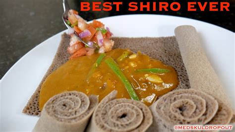 BEST ETHIOPIAN FOOD : SHIRO RECIPE - ቀላል የሽሮ አሰራር Part 1 - YouTube