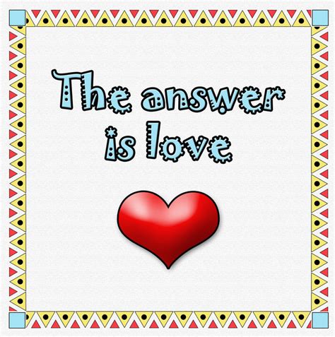 The Answer Is Love by NativeStew on DeviantArt