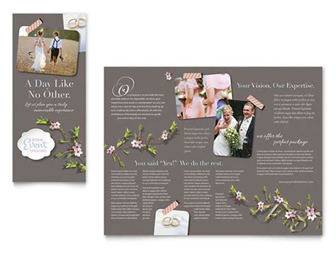 10+ Beautiful Wedding brochure templates – PSD, EPS, AI, InDesign ...