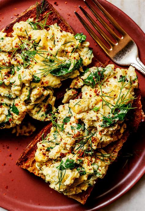 Scrambled Eggs on Toast | Tried and True Recipes