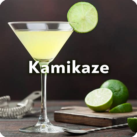 Kamikaze Cocktail Recipe - Minuman.com