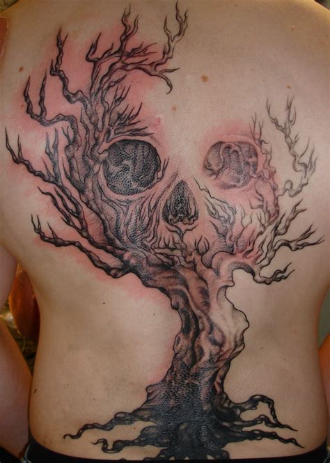 Tree of Life with Skull | Tattoos, Scary tattoos, Spooky tattoos