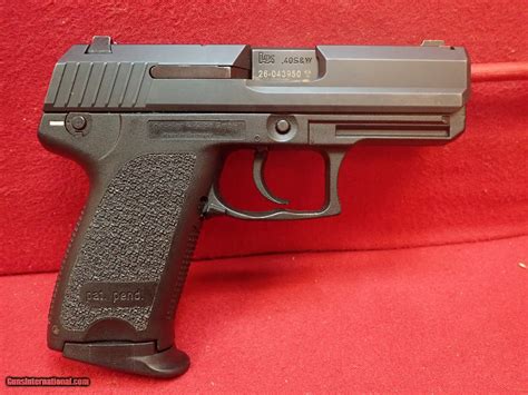 HK USP 40 Compact .40 S&W 3.5"bbl Semi Automatic Pistol w/Case