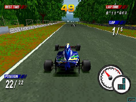 Formula 1 97 for Sony Playstation - The Video Games Museum