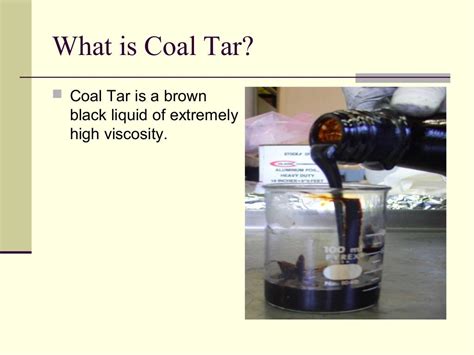 Production of coal tar on industrial scale