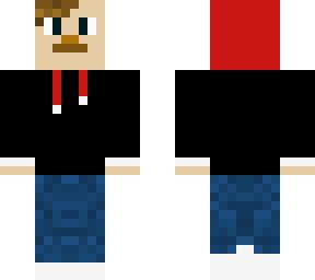 Red And Black Hoodie | Minecraft Skins