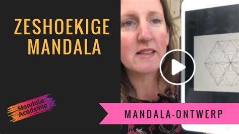 Zeshoekige mandala - Mandala Academie