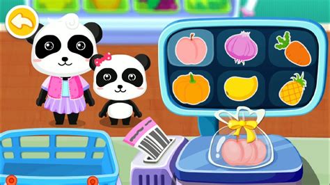 Baby Panda's Supermarket | Android Gameplay | BabyBus Kids Games #23 - YouTube