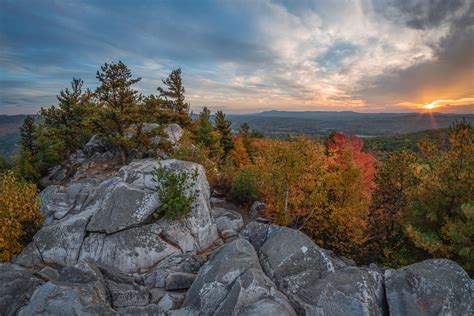 It's no stratovolcano but this was always my peaceful spot growing up - Monument Mountain summit ...