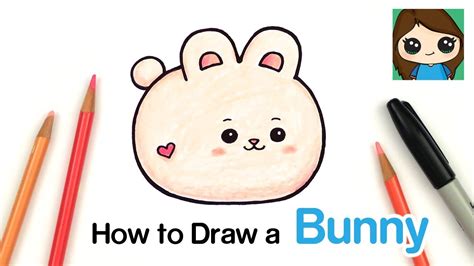 How to Draw a Baby Bunny Rabbit | Anirollz