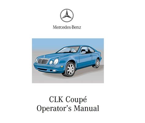 Mercedes-Benz Clk-320 2001 Owner's Manual – PDF Download