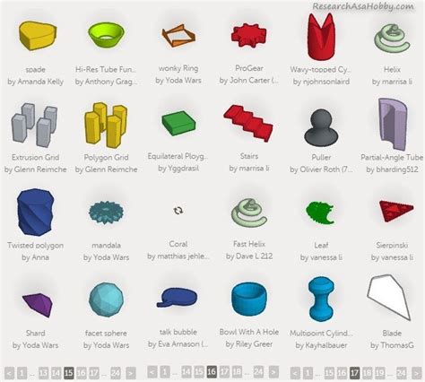 tinkercad shapes for creating 3D infographic - 7 - Research as a Hobby