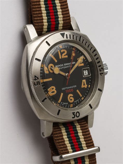 Nivada Grenchen SS Depthmaster 1000 circa 1960's - Wanna Buy A Watch?