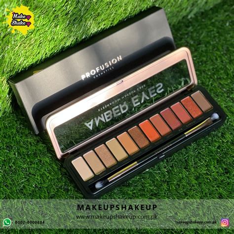 Profusion Amber Eyes - Eyeshadow Palette - Makeup Shakeup (Pvt) Ltd