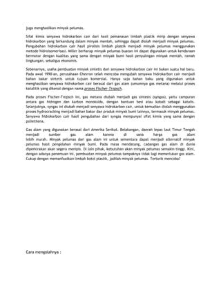 Sampah plastik | PDF