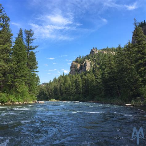 Plan Your Fly Fishing Trip With A Free Gallatin River Photo Map…View a ...