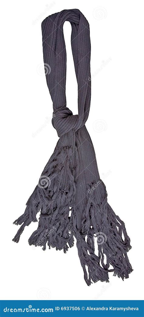 Woolen knitted scarf stock photo. Image of cold, personal - 6937506