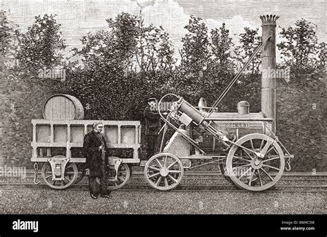 George Stephenson Rocket Locomotive - Stephenson's father george was a rail pioneer who, like ...