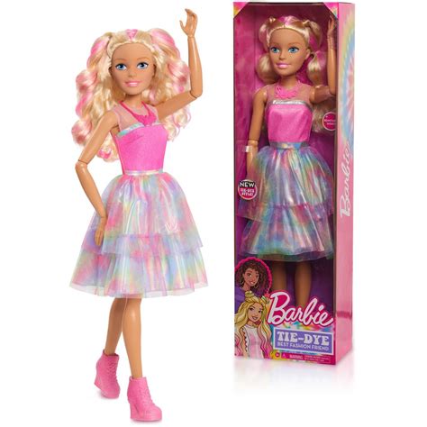 Barbie 71cm Tie Dye Style Doll | BIG W