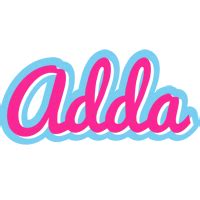 Adda Logo | Name Logo Generator - Popstar, Love Panda, Cartoon, Soccer, America Style