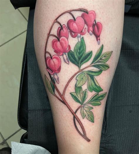 Pretty little bleeding hearts calf piece for Rockie! Thanks so much! # ...